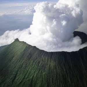Virunga National Park Volcano